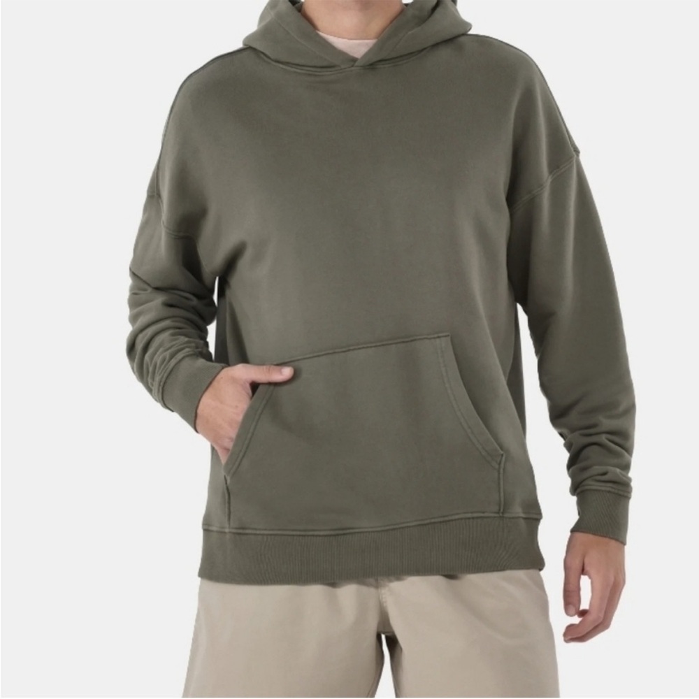 No Boundaries olive Green oversized Hoodie size M